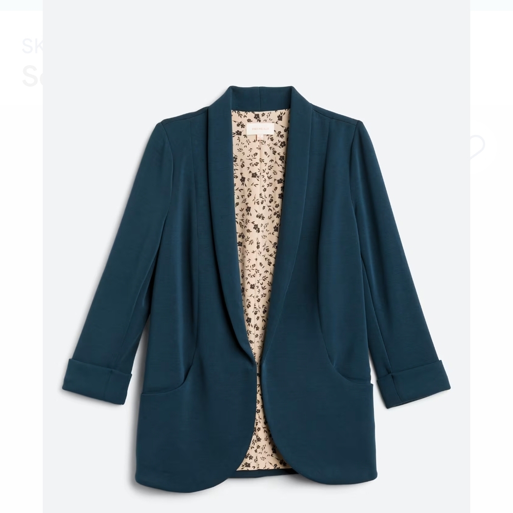Soft Tunic Blazer